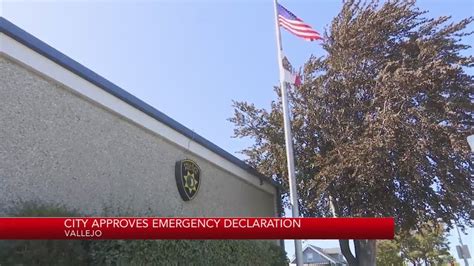 City of Vallejo approves emergency declaration