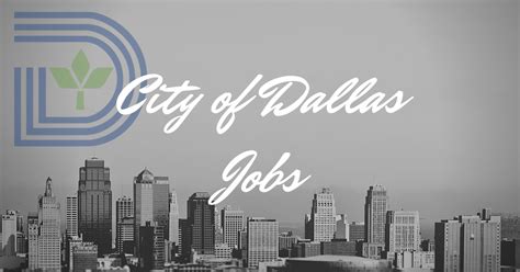 City of dallas jobs no experience. Things To Know About City of dallas jobs no experience. 