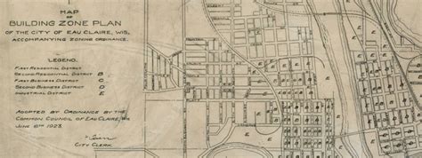 City of eau claire zoning code.  Fun fact, the entire code was only 7 pag...
