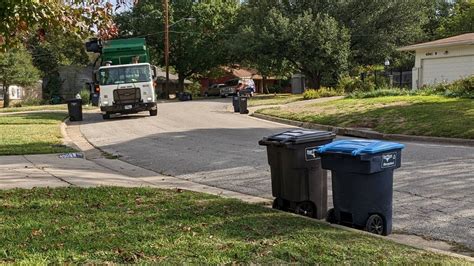 City of fort worth trash pickup. Nov 7, 2022 · All garbage, recycling and yard waste must be at the curb by 7 a.m. on collection day. Collection times vary and collection can occur anytime between 7 a.m. and 7 p.m. Get collection day ... 