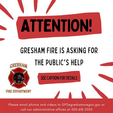 City of gresham facebook.  PLEASE NO ARGUING OR OFFERING NEGATIVE OPINIONS!!!...