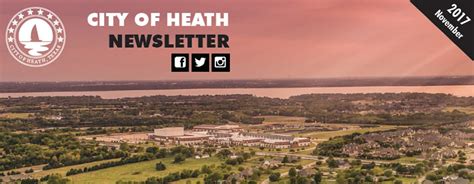 City of heath. HEATH − The city of Heath takes pride in its industrial parks, residential neighborhoods, retail corridor, school district, parks and pool, but one thing has been … 