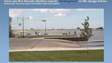 The live Oconto Harbor Camera is now back up and running on the city web page. https://cityofoconto.com/harbor-cam/. 