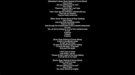 City of stars lyrics. Things To Know About City of stars lyrics. 