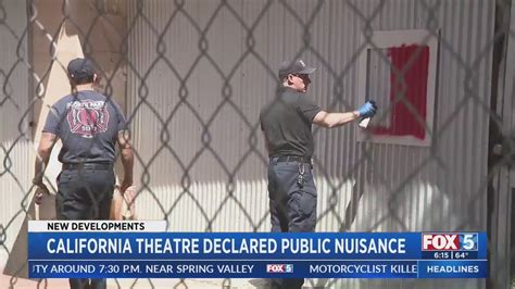 City sues California Theatre owners for creating public nuisance