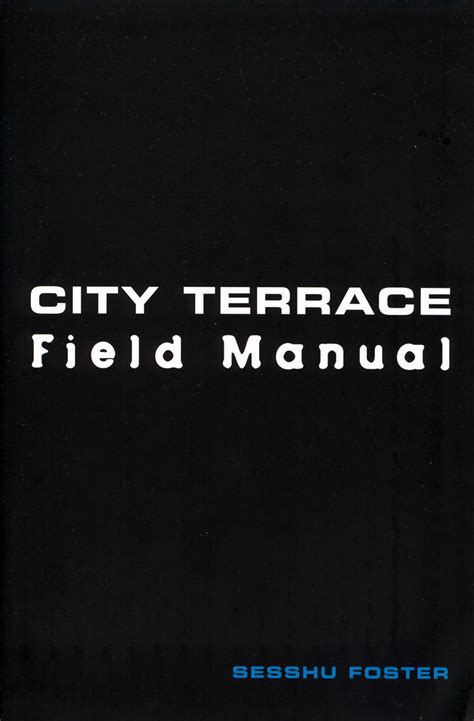 City terrace field manual field manual. - Ems fire point system 5000 installation manual.
