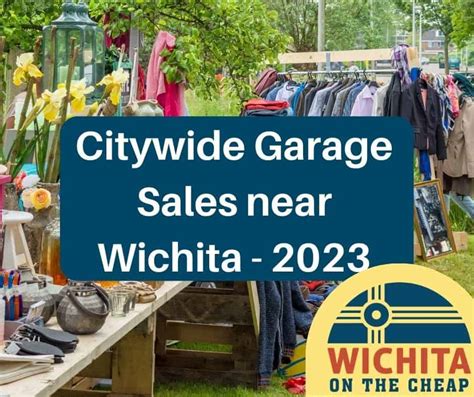 To search for or view a listing of garage sales in Wichita, select the link below. Garage Sales. Related articles: Obtain a Garage Sale Permit. Garage Sale Permit Fee. Was this article helpful? Thank you for your feedback! Yes No Related Topics: Obtain a Garage Sale Permit ... As an exceptionally well-run city, we will keep Wichita safe, grow our …. 