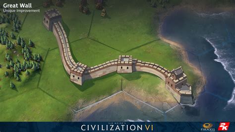 Civilization 6 - Great Wall of China. Chief G