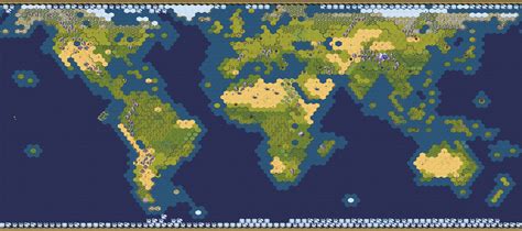 Civ 6 huge earth map. I play a huge map with 12 civs. If possible, I would like to have a natural wonder in the vicinity of my capital or atleast fairly close. I usually play on a continents and islands map. Any ideas? In general, I find that negative map seeds seem to be better than positive ones. Thanks for the help. Migsestrella • My railroads are why your ... 