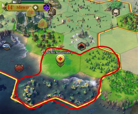 Yeah, as if Rainforest weren't garbage tier already. Well, with Teddy the first National Park might be hard but that one gives +1 appeal to all tiles in the city so it kinda snowballs. Idk if it stacks but Eiffel Tower+1st National Park gives you a base appeal of 3 (charming) so literally all of your tiles are now eligible for national parks if you don't build any mines and clear away the ... 
