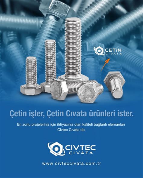 Civata Ve Bağlantı Elemanları Satış Personeli İŞ İLANI.
