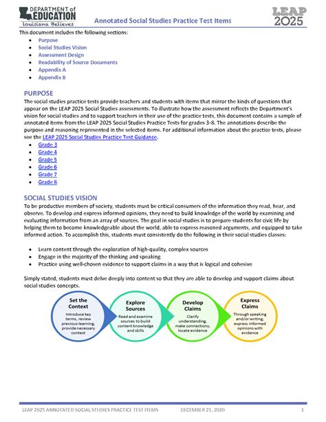 Civics leap practice test.  First Social Studies LEAP Practice Test Study Cards Which phrase ...