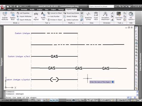 Civil 3D 2010 - "Creating Custom Linetypes" - YouTube