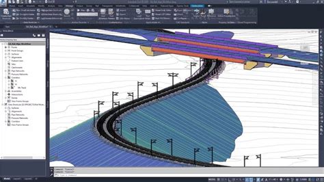 Civil 3d. Aplikace Autodesk Civil 3D® umožňuje stavebním inženýrům vytvářet složité návrhy infrastruktury v prostředí založeném na 3D modelech. Rychlejší navrhování a dokumentace. Pokročilá automatizace návrhů. Zlepšení spolupráce a koordinace. Zobrazit systémové požadavky (angličtina) Vyzkoušejte aplikaci Civil 3D. 