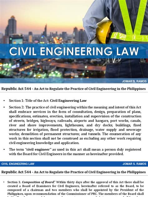 Civil Engineering Law
