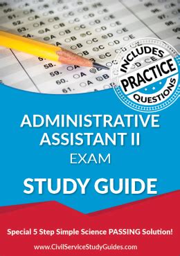 Civil Service Practice Exams For Administrative Assistant