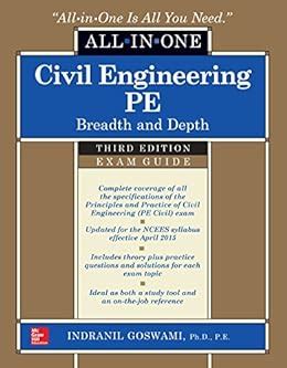 Civil engineering all in one pe exam guide breadth and depth third edition. - Om rättsstridighetens former med särskild hänsyn till skadeståndsproblemet ....