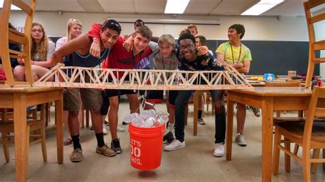 Civil engineering camps. They offer three specialties—structural engineering, civil engineering, and bioengineering—for the students to choose (1) from for a hands-on, intensive program … 