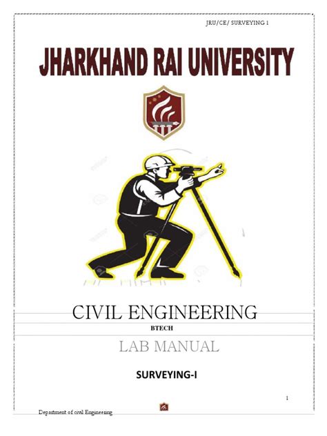 Civil engineering lab manual for surveying. - Fasting for spiritual breakthrough study guide.