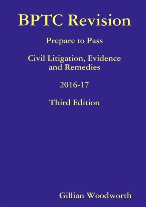Civil litigation evidence and remedies bptc 2016 17 bullet point revision guides bptc bullet point revision. - Owners manual predator generator 7000 8750.