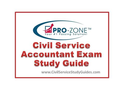 Civil service accounting exam study guide. - How to write a user manual example.