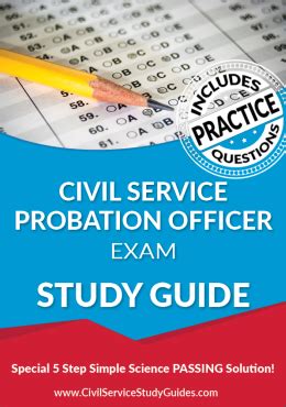 Civil service probation officer exam study guide. - El juego del golf a bola parada.