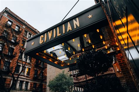 Civilian hotel new york. Book CIVILIAN Hotel, New York City on Tripadvisor: See 517 traveller reviews, 591 candid photos, and great deals for CIVILIAN Hotel, ranked #37 of 541 hotels in New York City and rated 4.5 of 5 at Tripadvisor. 