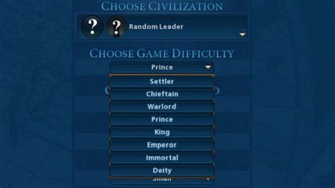 Civilization 6 difficulty levels. In this article, we are going to Summarize the difficulty levels of Civilization 6. Sid Meier’s Civilization 6, is the news addition to the infamous Civilization series, which has millions of players around the world, with an addictive turn-based Civilization building (obviously) gameplay. This game is by no means easy, requiring you to have a deep … 