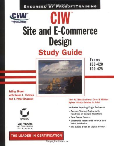 Ciw site and e commerce design study guide exams 1d0 420 and 1d0 425. - Toyota corolla 2004 manuale completo di riparazione e book gratuito.