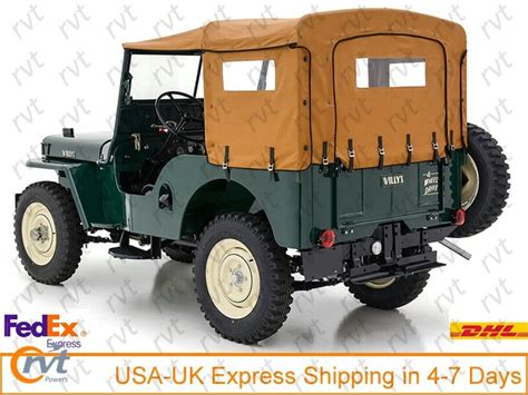 Cj5 canvas top.  Massive selection from top brands on eBay.  Soft Top For Jeep Wi...