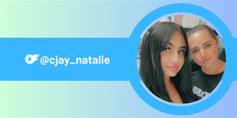 Cjay_Natalie Onlyfans Leaked +18 🍑