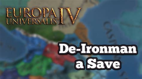 Ck2 move ironman save to cloud.  Copy the save file (named as an alphanumerical...