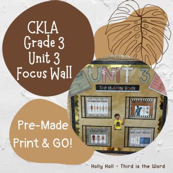 Ckla kindergarten unit 3.  Focus: In Unit 3, students are introduced to e...