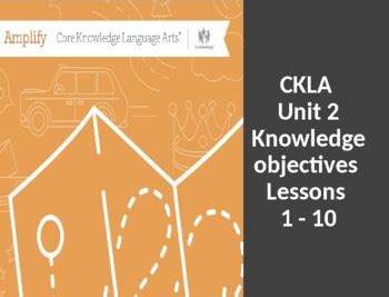 Ckla knowledge 1.  While teaching skills in reading, writing, listenin...