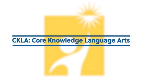Ckla knowledge grade 2.  The program, called Core Knowledge Language Arts (CKL...