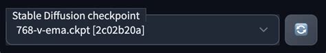 Ckpt stable diffusion. 0 checkpoint file 768-v-ema. ckpt with the correc...
