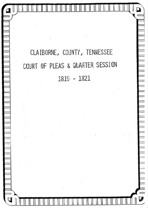 Claiborne County, TN Courts - Records & Cases - StateCourts