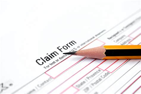 Claim Form RoyaltyFree Stock Image Storyblocks