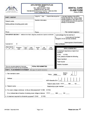 Claim Forms — The Alberta Retired Teachers