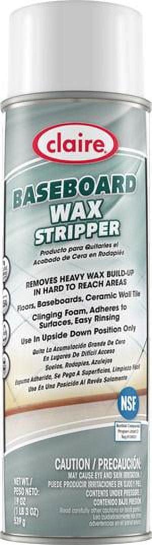 Claire 856 19 Oz Baseboard Cleaner \u0026 Wax Strip -Case of