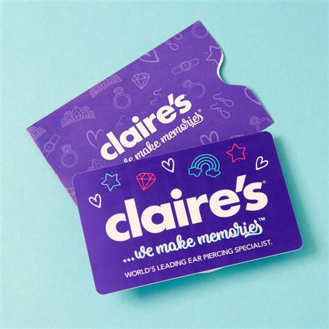 Claires Gift Certificate