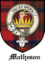 Clan Matheson Crest Products CLAN by Scotweb