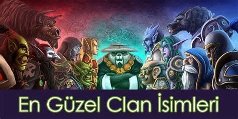 Clan isimleri 2018