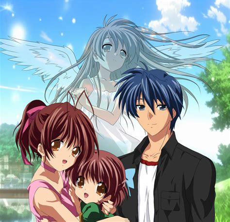Clannad after story. The Clannad ~After Story~ anime series was released in North America in two half-series box sets in October and December 2009. On 25 November 2005, Key released an adult spin-off entitled Tomoyo After ~It's a Wonderful Life~ which expands the scenario of Tomoyo Sakagami, one of the five heroines from Clannad. 