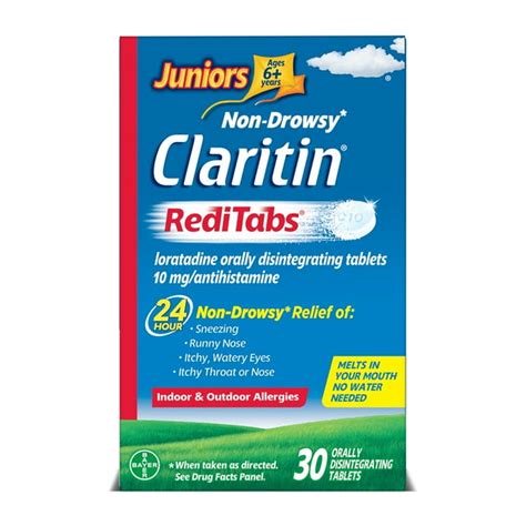 Claritin® RediTabs® for Juniors Tablets, 10 ct - Ralphs