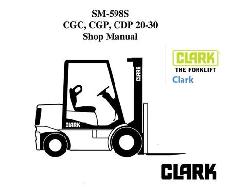 Clark cgc 25 parts and repair manual. - Side by side book 1a english through guided conversations pt.