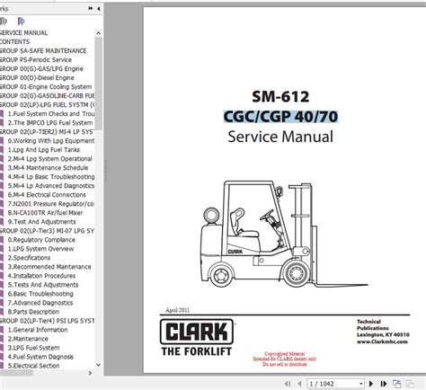 Clark cgc 40 cgc 70 cgp 40 cgp 70 forklift workshop service repair manual. - Extermínio de crianças e adolescentes no brasil.
