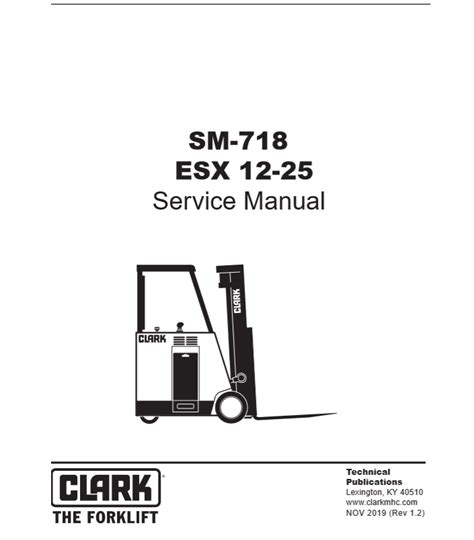 Clark esx 12 25 forklift workshop service repair manual download. - Manuale di microbiologia pratica e parassitologia.