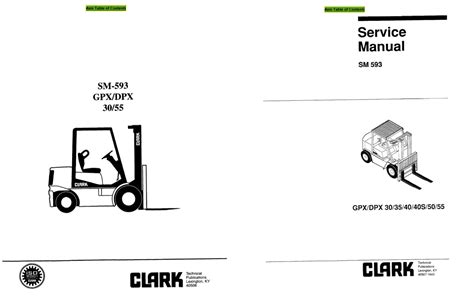 Clark forklift factory service repair manual sm 593 gpx dpx. - Us army technical manual tm 5 3740 206 24p sprayer.