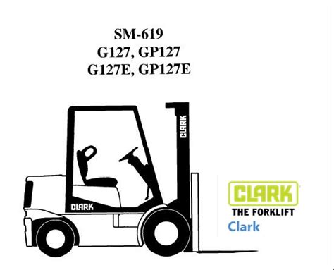 Clark g127 gp127 gl27e gpl27e forklift service repair manual. - New holland 849 round baler manuals.